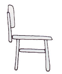 I PUNTI DI OSSERVAZIONE 1 Ogni oggetto puo' essere osservato da diversi PUNTI DI VISTA Iniziamo con l'osservazione di alcuni oggetti che si trovano in aula, ad esempio una sedia.