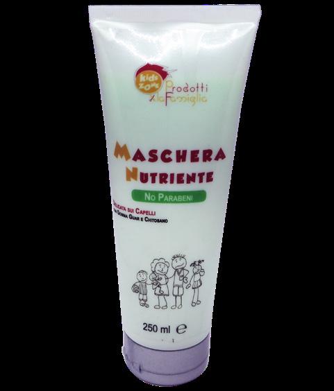 Cod: MUS006 Maschera Nutriente Confezione da 250 ml La Maschera Nutriente KIDS ZONE, dona ai capelli una