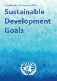 Il Rapporto del Gruppo di Lavoro Aperto (OWG) sugli obiettivi di sviluppo sostenibile (SDGs) Il Gruppo di Lavoro Aperto (OWG) sugli obiettivi di sviluppo sostenibile ha finito i suoi lavori il 19