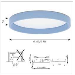 LP Circle semi-incassato Design: Mikkel Beedholm/KHR arkitekter Concept: l apparecchio emette una luce diffusa tramite un diffusore in acrilico ad elevata efficienza.