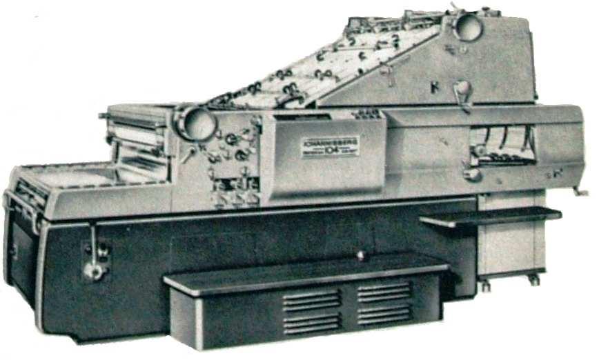 5. Torchio tipografico manuale americano per prove (anno di costruzione 1950 c.a.) 6. Macchina Platina tipografica, marca Mars a motore - Formato stampa cm.