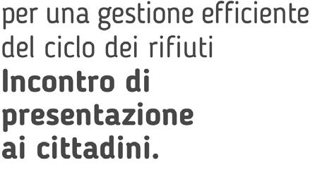 Prima presentazione pubblica del progetto avvenuta il 5 dicembre 2017