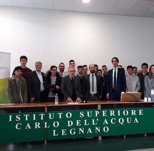 SISTEMA PARTECIPATIVO INIZIATIVE LEGNANO BIOMETANO FOR STUDENTS 2/5 LEGNANO BIOMETANO FOR STUDENTS In collaborazione con l Istituto Superiore Carlo dell Acqua - Indirizzo CAT (Costruzioni, Ambiente,