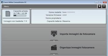 Per istruzioni sulla visualiazione di immagini su un computer, consultare il "Manuale di istruzioni software" (= 86).