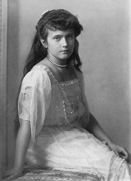 Anastasia, quartogenita di Nicola II e della moglie Alexandra.