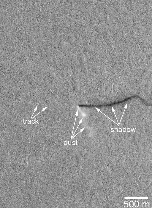 sulla superficie di Marte vanno da un minimo di -127 C