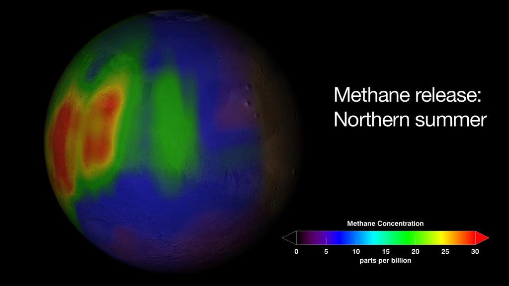 Curiosity ha analizzato campioni di terreno trovando tracce di metano e composti organici e