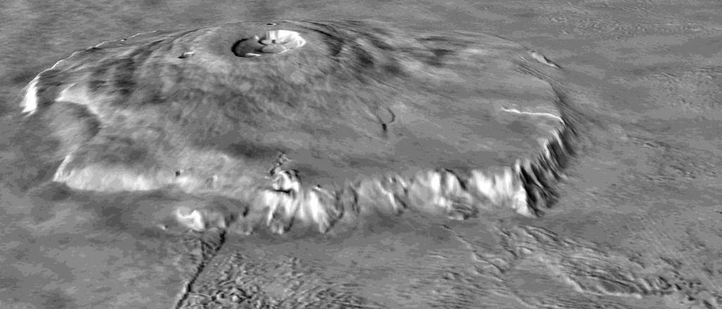 Olympus Mons La montagna più