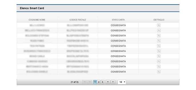 Occorre selezionare la voce Gestione SmartCard e successivamente selezionare la funzione Registra Smart Card Comune.