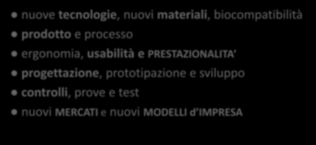 TEMI & Iniziative nuove tecnologie, nuovi materiali,