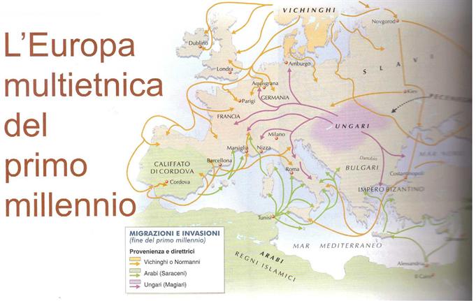 TRA III SEC. D.C. E IL 1000 VIENE DATA UNA NUOVA IMPRONTA ALL'EUROPA DAL CRISTIANESIMO E DAI REGNI ROMANO BARBARICI La diffusione del Cristianesimo aumenta notevolmente dopo l'editto di Milano (313).