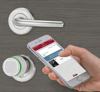 apertura della porta. Argo Guest necessita di collegamento ad internet in quanto deve connettersi al server Argo Cloud invio chiavi da remoto. Funziona con telefoni Bluetooth Smart Ready.