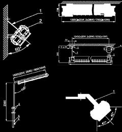 INERIS 15ATEX0052X Adatto per l installazione in atmosfere esplosive create sia da GAS (G) che da Polveri (D) IIC Da T5 T95 C (max temperatura superficiale 95 C) Db (ELEVATO) contenenti GAS