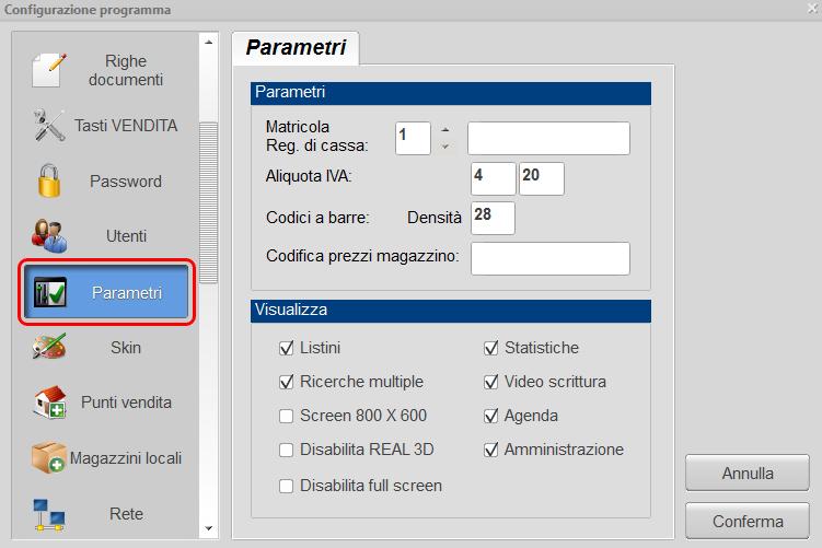 3 Modificare l'aliquota IVA ordinaria impostandola