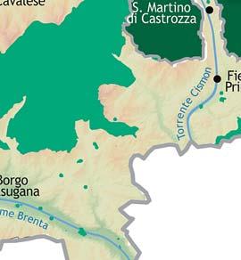 riserve naturali e le zone di Natura 2000, alcune delle quali sono riunite a formare le
