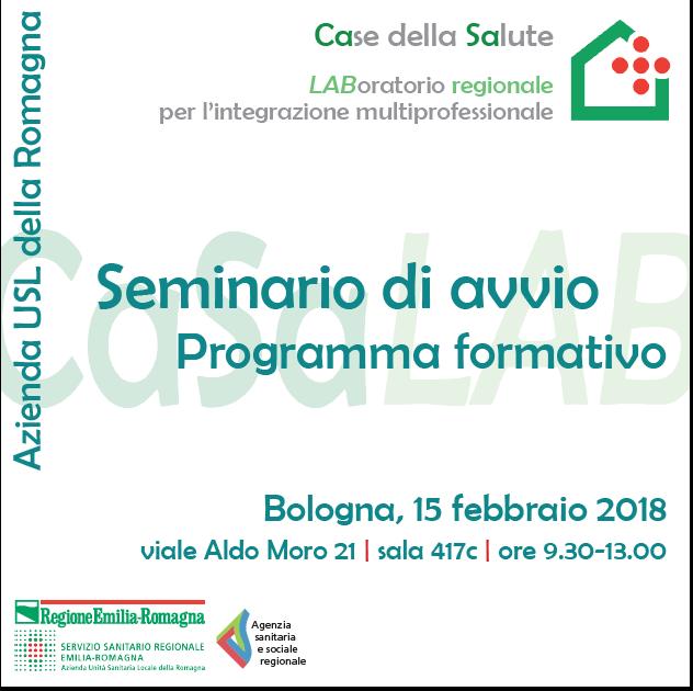 Programma formativo per Area Vasta (Nord e Centro) e Ausl Romagna per: - accompagnare l'implementazione della DGR 2128; -
