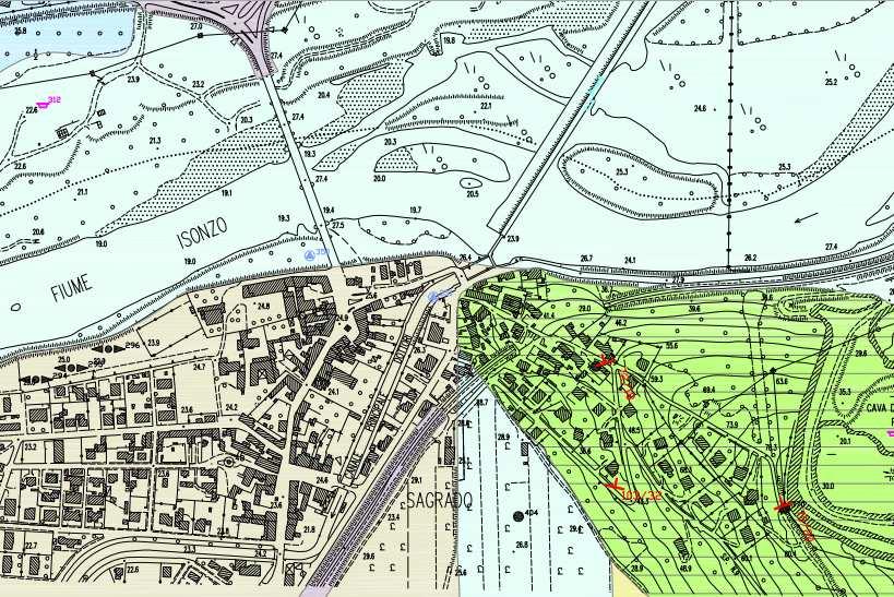 Dove h i e V i indicano lo spessore (in metri) e la velocità delle onde di taglio (per deformazioni di taglio γ< 10-6 ) dello strato i-esimo, per un totale di N strati presenti nei 30 metri superiori.