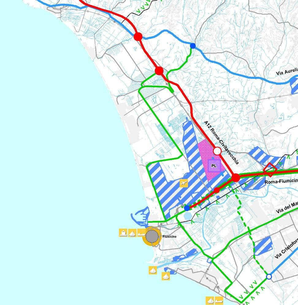 Regionale e dei Corridoi del Trasporto Pubblico. Figura 9 - P.T.P.G.