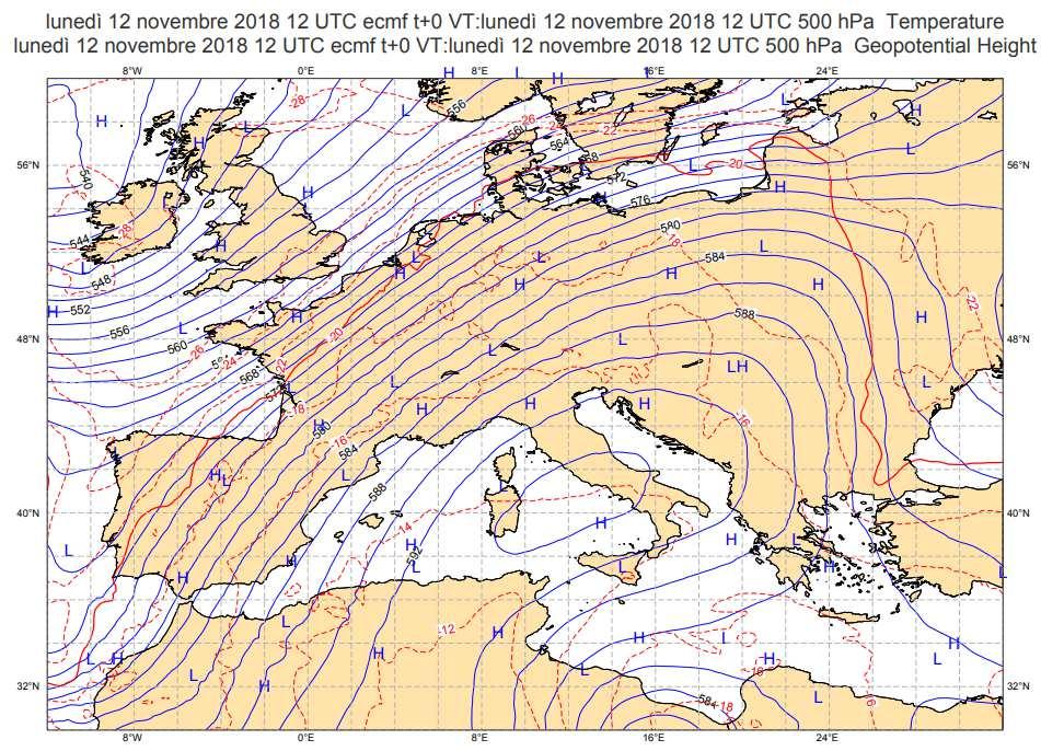 CARATTERIZZAZIONE METEOROLOGICA DEL MESE DI NOVEMBRE 2018 Novembre 2018 è risultato molto più caldo della norma.