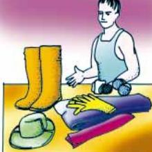 Neutralizzabilità Indossare idonei abiti protettivi e stivali resistenti - alcune malattie si trasmettono con piccole ferite e abrasioni durante il