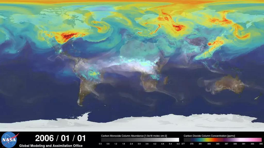 L effetto serra e il riscaldamento globale Simulazione della concentrazione di CO2 nell