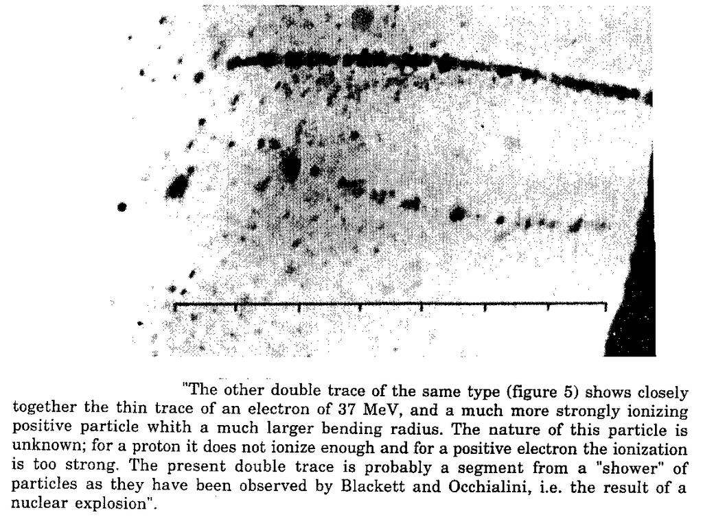 Muone 1936 Carl Anderson e Seth Neddermeyer trovano una traccia che ha