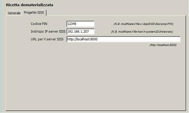 2.2 Configurazione proxy Puglia - ricetta DEM Software utilizzato per centralizzare le richieste di operazioni sulle ricette dematerializzate dei vari client di farmacia verso il pc, (server),