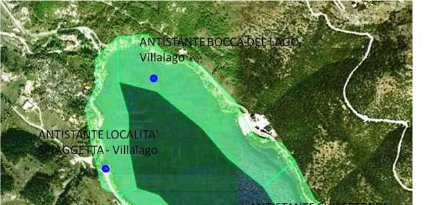 2. LA BALNEABILITÀ DELLE ACQUE LACUSTRI NELLA STAGIONE 2010 Nella Regione Abruzzo il controllo delle acque dolci ai fini della balneazione viene effettuato solo sul Lago di Scanno.