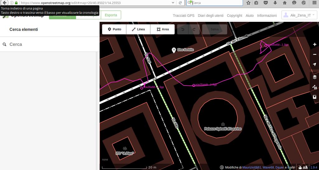 Editor ID: sovrapporre tracce GPS Per visualizzare sulla mappa una traccia GPS in formato GPX