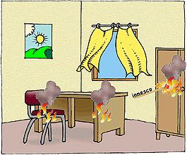 Reazione al fuoco dei materiali La reazione al fuoco del materiale rappresenta il comportamento al fuoco del materiale stesso che, per effetto della sua decomposizione, alimenta il fuoco al quale è