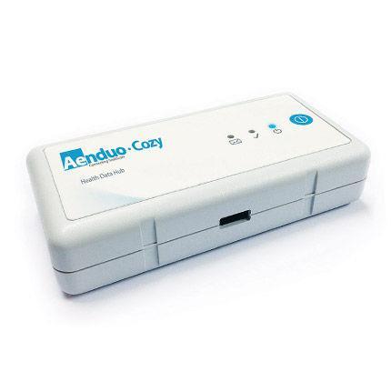 Aenduo Cozy Aenduo Cozy permette, con un unico strumento, di memorizzare ed inviare via Bluetooth le rilevazioni quotidiane ai medici