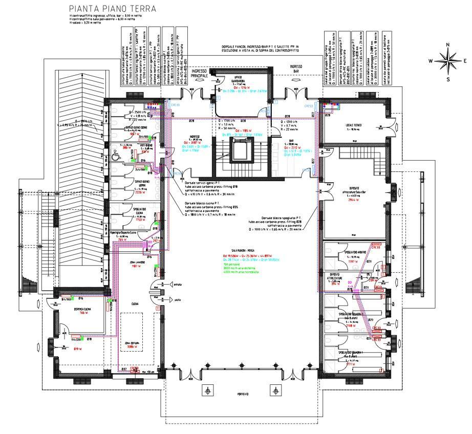 (RE) progetto Impianto idrico Nuova Sala