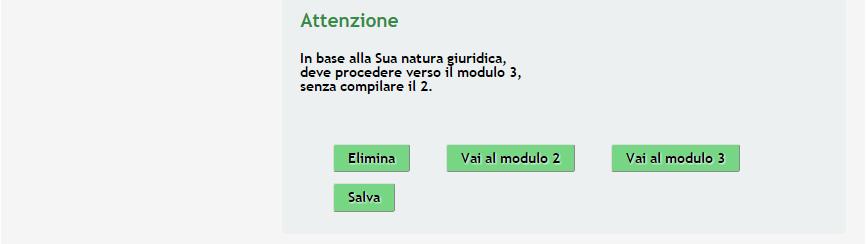 Figura 8 Modulo 1 Anagrafica Nel primo modulo è necessario inserire le informazioni richieste.