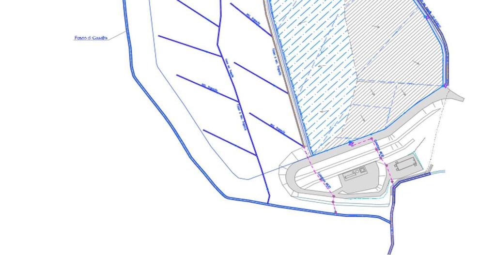 trattamento del percolato -Opere per la realizzazione della vasca di abbancamento