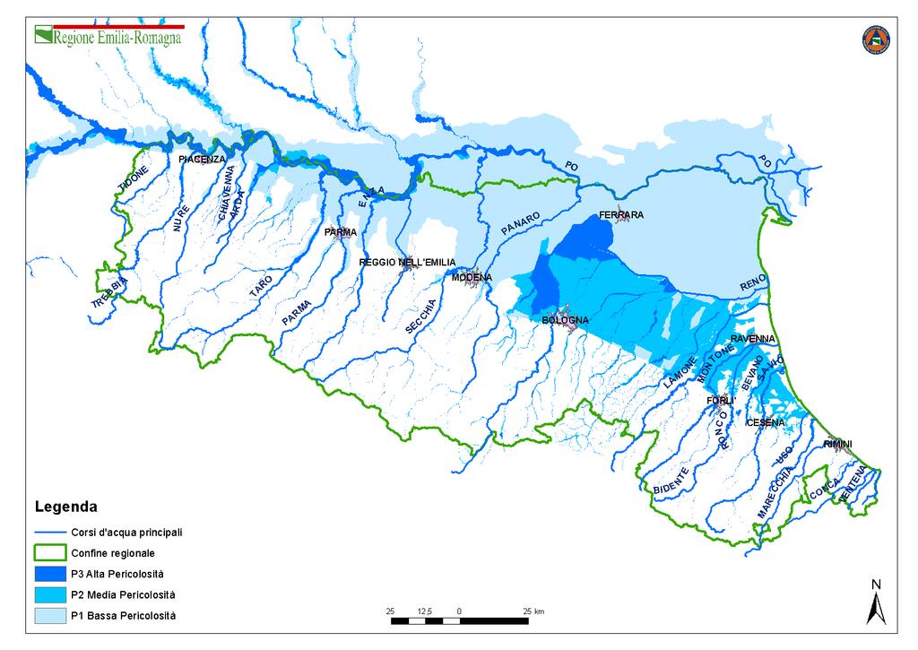 Mappe della Pericolosità di alluvioni