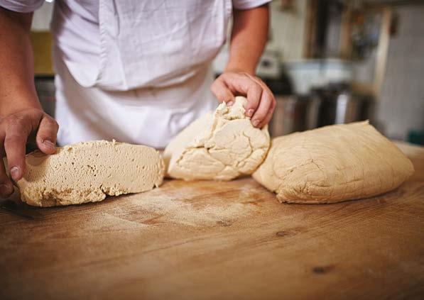 QUALITÀPRIMA DI TUTTO Non bisogna avere fretta se si vuole fare un pane buono e gustoso.