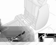 Per poter posizionare oggetti lunghi sotto i sedili posteriori (solo sul lato passeggero anteriore del veicolo), le falde del rivestimento inferiori possono essere sbloccate.