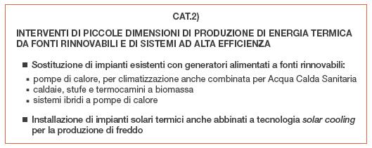 Conto Termico: interventi incentivabili Gli interventi devono essere realizzati utilizzando esclusivamente apparecchi e