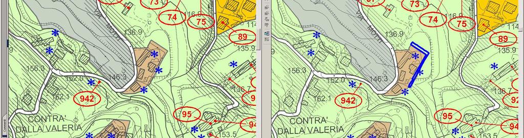 3 E4 / Motti : ridefinisce il limite nord-est della zona E4/Motti in appoggio ai segni di CTRN, riclassificando