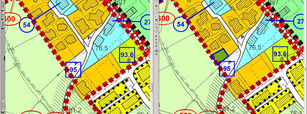 1 per una superficie complessiva di 735,5 mq 735,5 mq (da B2 a Verde Privato) 7 B2 n.