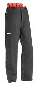 ABBIGLIAMENTO PROTETTIVO PANTALONE PROTETTIVO BASIC 20 A (MODELLO A) Pantalone protettivo con protezione antitaglio classe 1, in resistente poliestere e cotone.