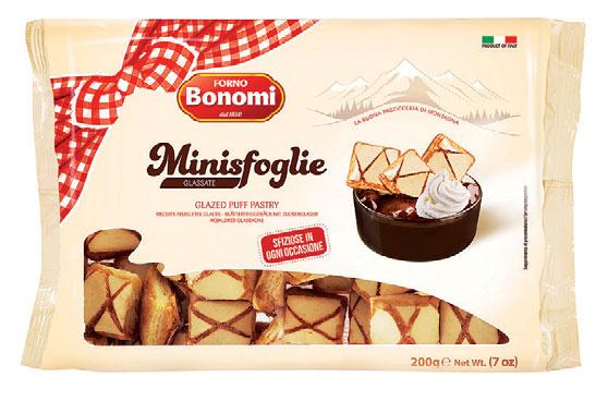 MINISFOGLIE GLASSATE FORNO BONOMI 200 g - 6,45 /kg