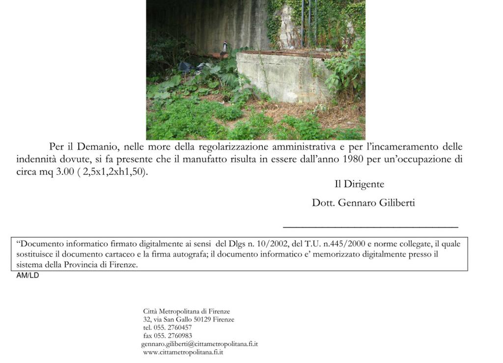 Pagina 2 di 10 1. PREMESSA Il seguente progetto definitivo ha per oggetto la dismissione del vecchio presente in Via Giulio ed il suo rifacimento in una posizione migliore.