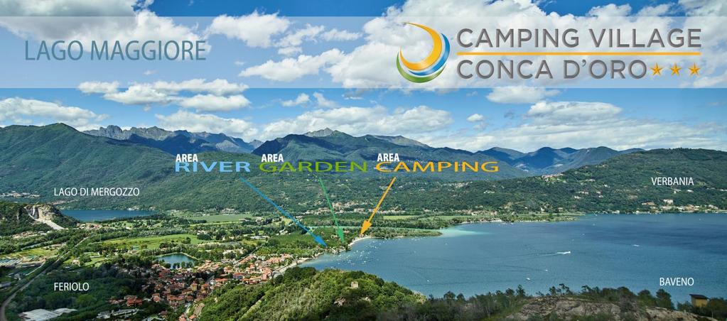 Dall unione di tre campeggi adiacenti, nasce il Camping Village Conca D Oro che ha creato