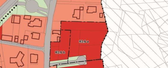 Estratto ridotto elaborati urbanistici a cura dell Arch. G. Paglia Tav.1 Nord Sviluppi del piano 2.1.6 Area R3.