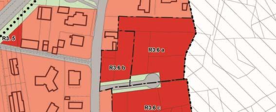 Uso del suolo: attualmente l area e utilizzata nella parte più prossima al tracciato stradale a galoppatoio per cavalli mentre la restante parte è utilizzata a prato e deposito.