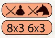 Tipi di unità e loro simbologia Un unità può essere di tanti tipi differenti e può essere identificata tramite il simbolo sulla scheda dell unità stessa e sul suo stendardo: ASHIGARU CON YARI Gli