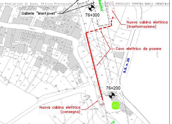 si intende effettuare la posa di una linea elettrica MT.