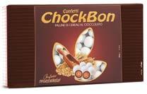 Colore esterno disponibile Bianco, Mix 68 CHOCK BON 900g Un anima di cereali ricoperta di cioccolato al latte,