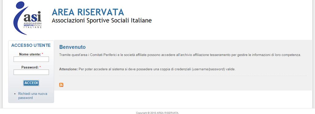 REQUISITI E MODALITA D ACCESSO IMPOSTAZIONI DEL BROWSER La procedura web è stata testata con i seguenti browser: Mozilla Firefox versione 62. Google Chrome 70.